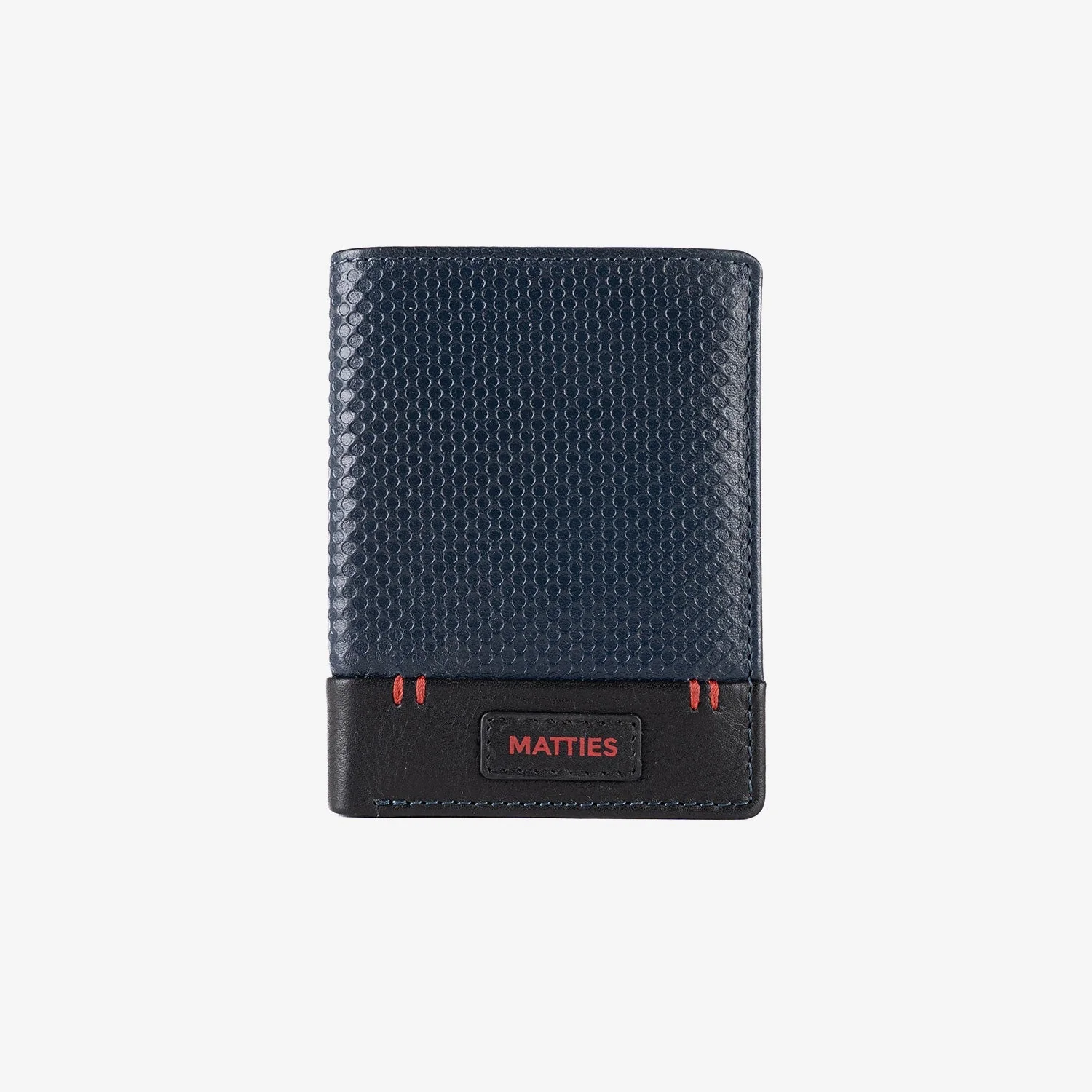 Cartera de piel para hombre, Serie grabada/leather. 8x11 cm - Image 3