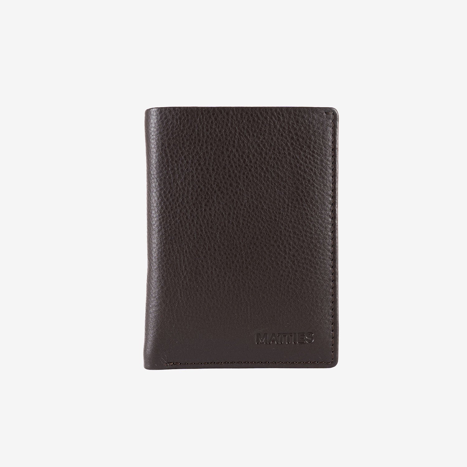 Cartera de piel para hombre, Serie spongy/leather. 8.5x10.5 cm - Image 3