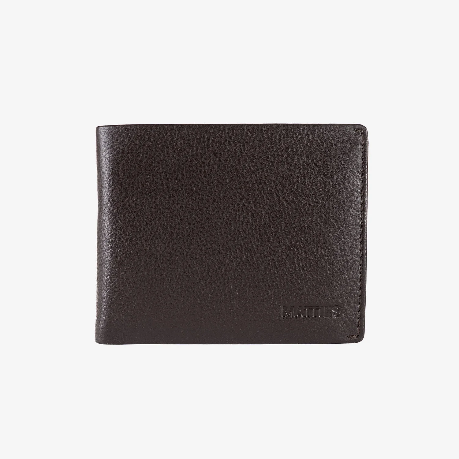 Cartera de piel para hombre, Serie spongy/leather. 12x9.5 cm - Image 3