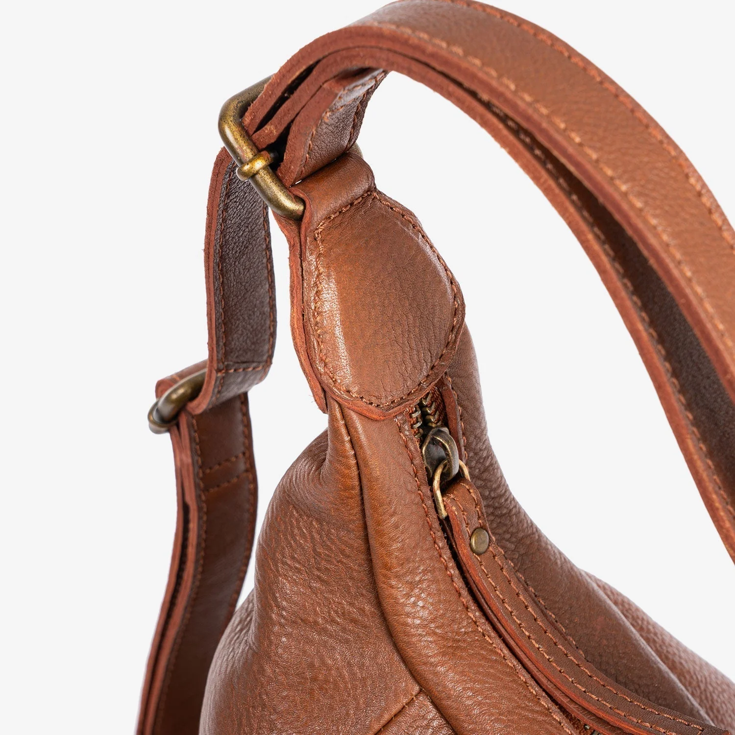 Bolso de hombro convertible en mochila de piel natural - Image 3