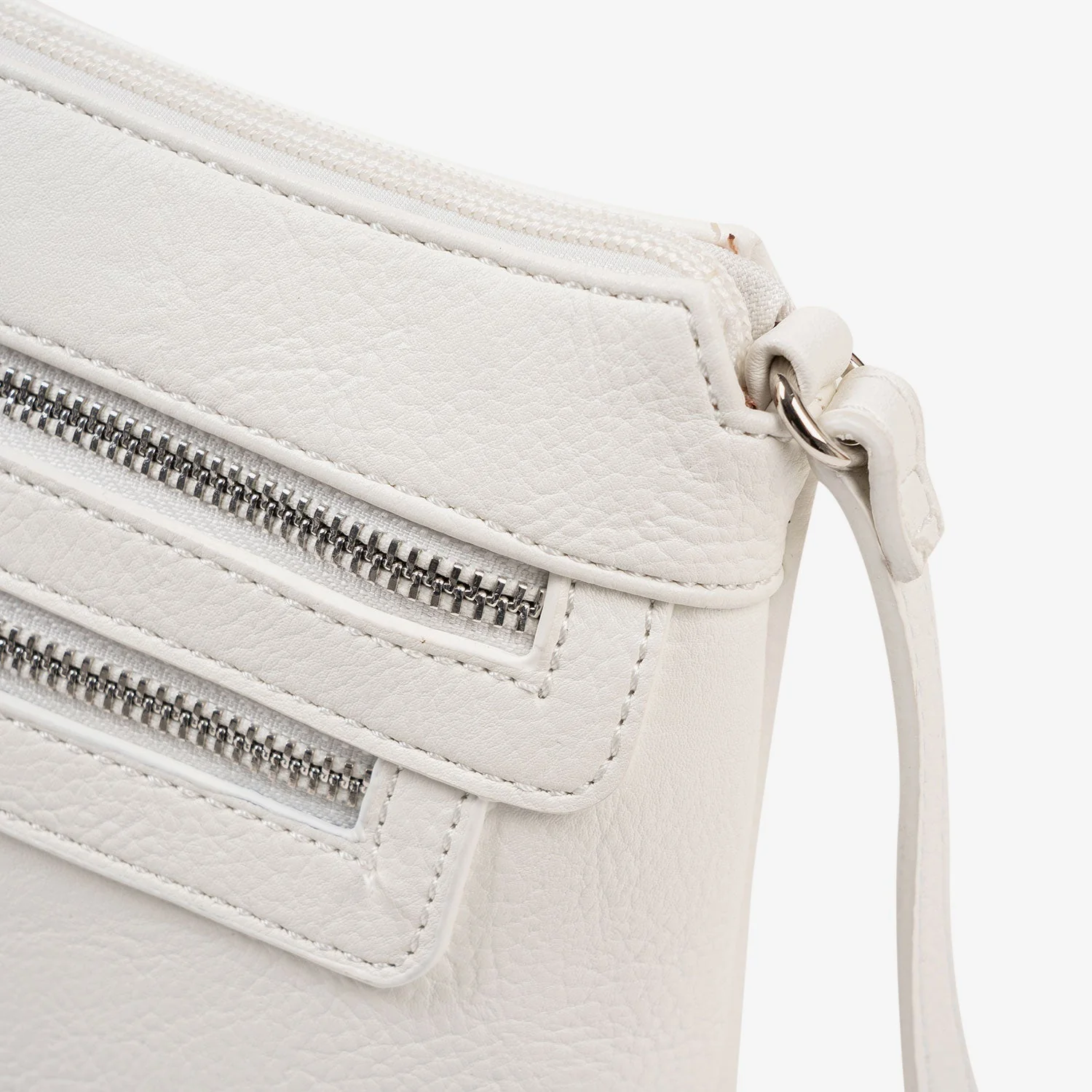 Mini bolso bandolera con doble cremallera Matties - Image 10