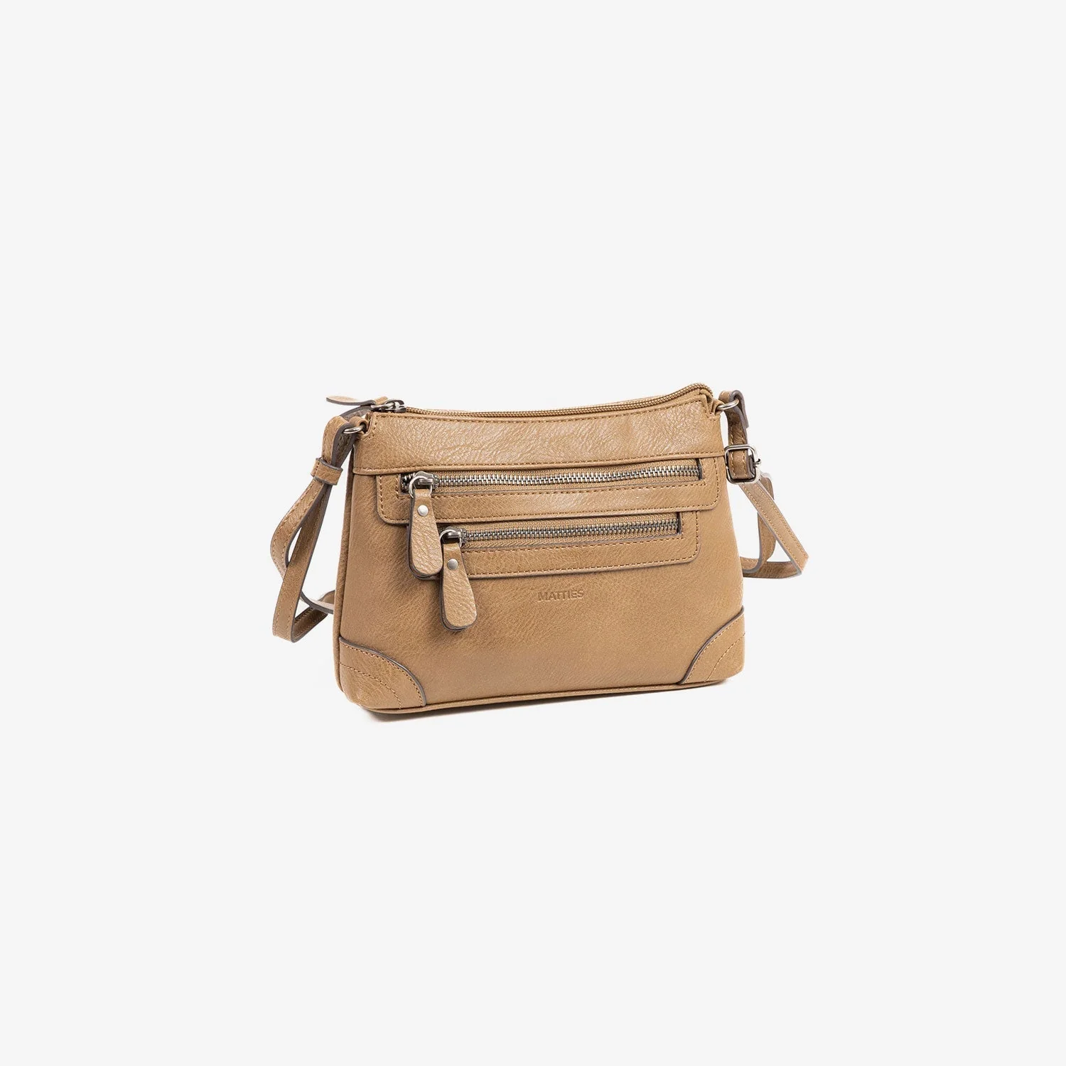 Mini bolso bandolera con doble cremallera Matties - Image 17