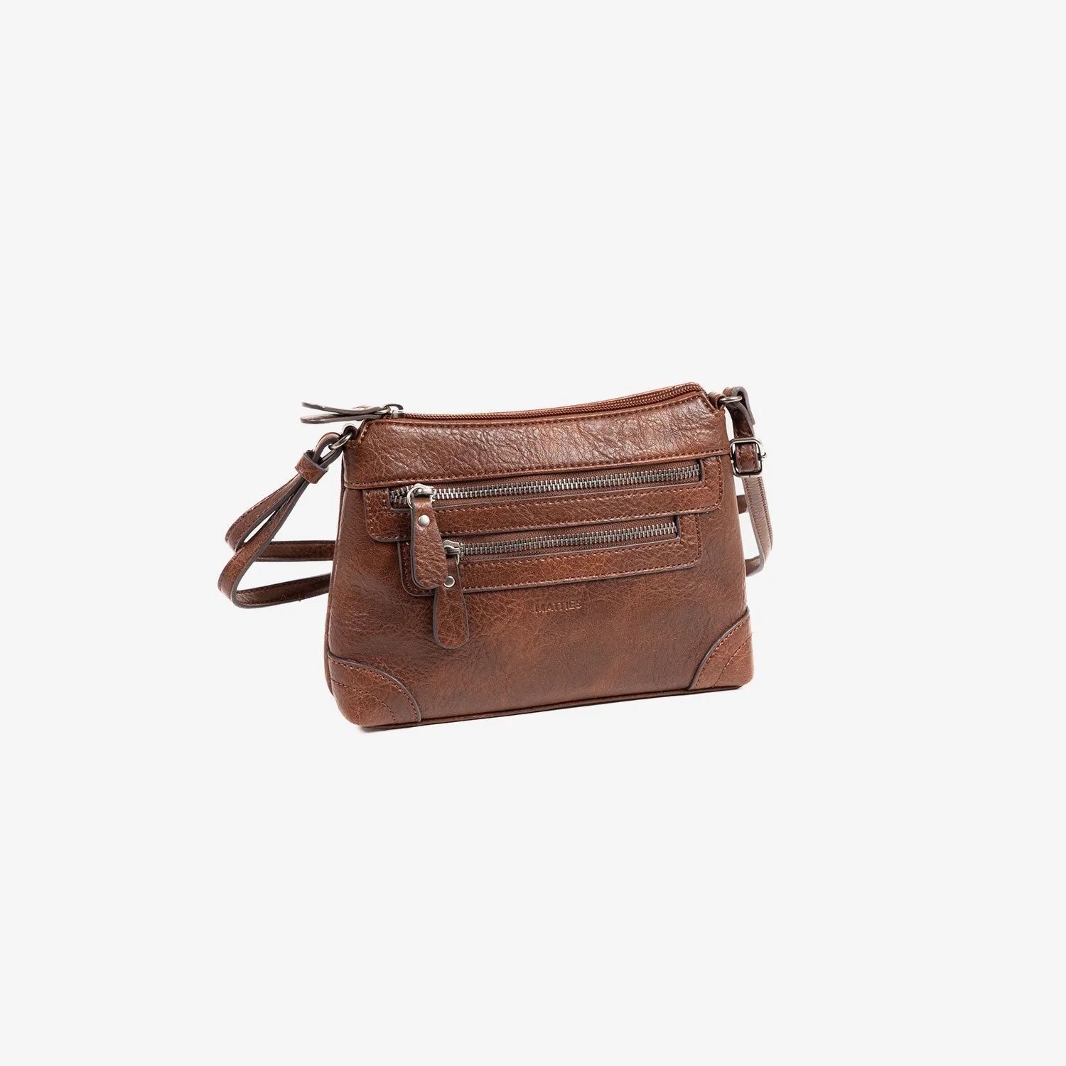 Mini bolso bandolera con doble cremallera Matties - Image 29