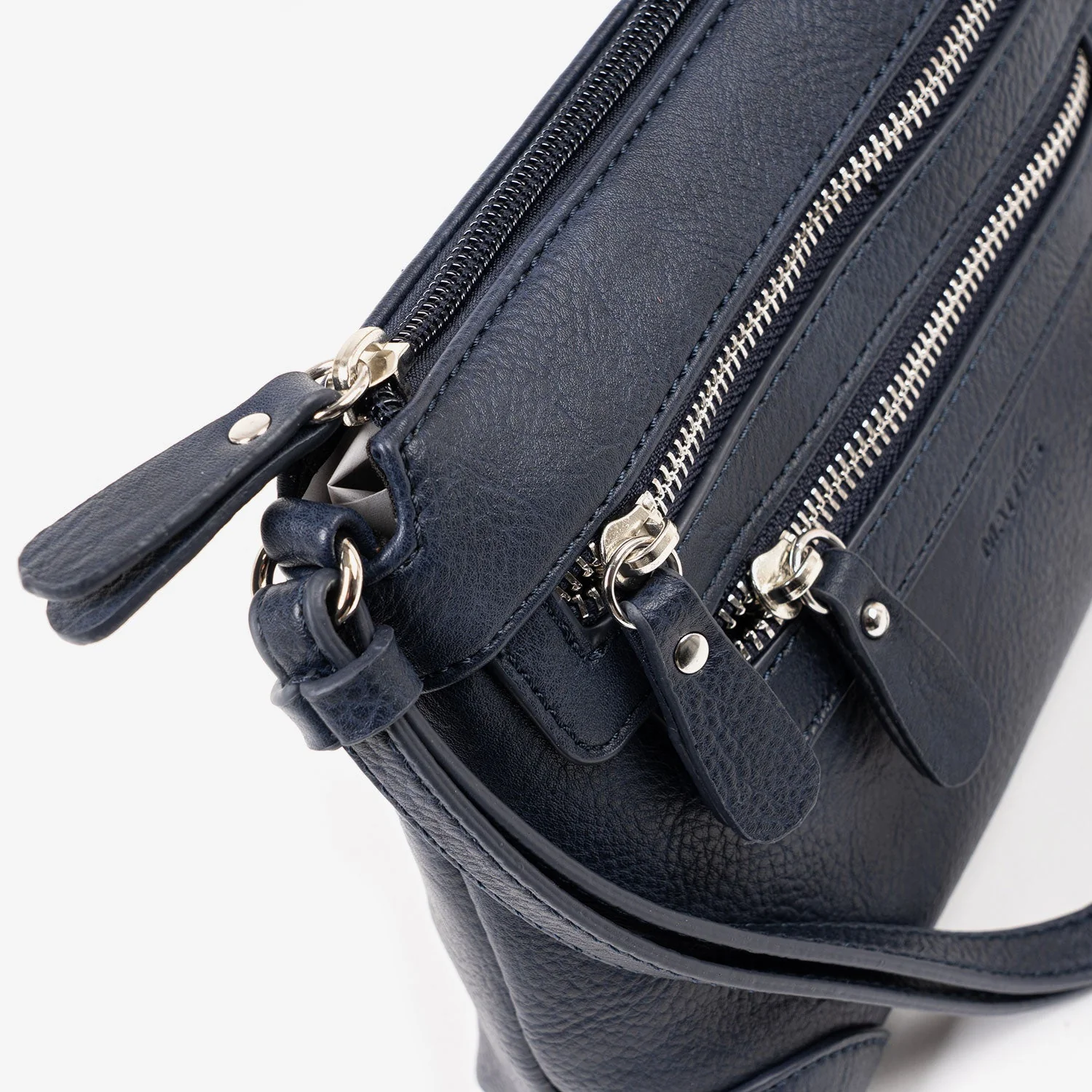 Mini bolso bandolera con doble cremallera Matties - Image 6