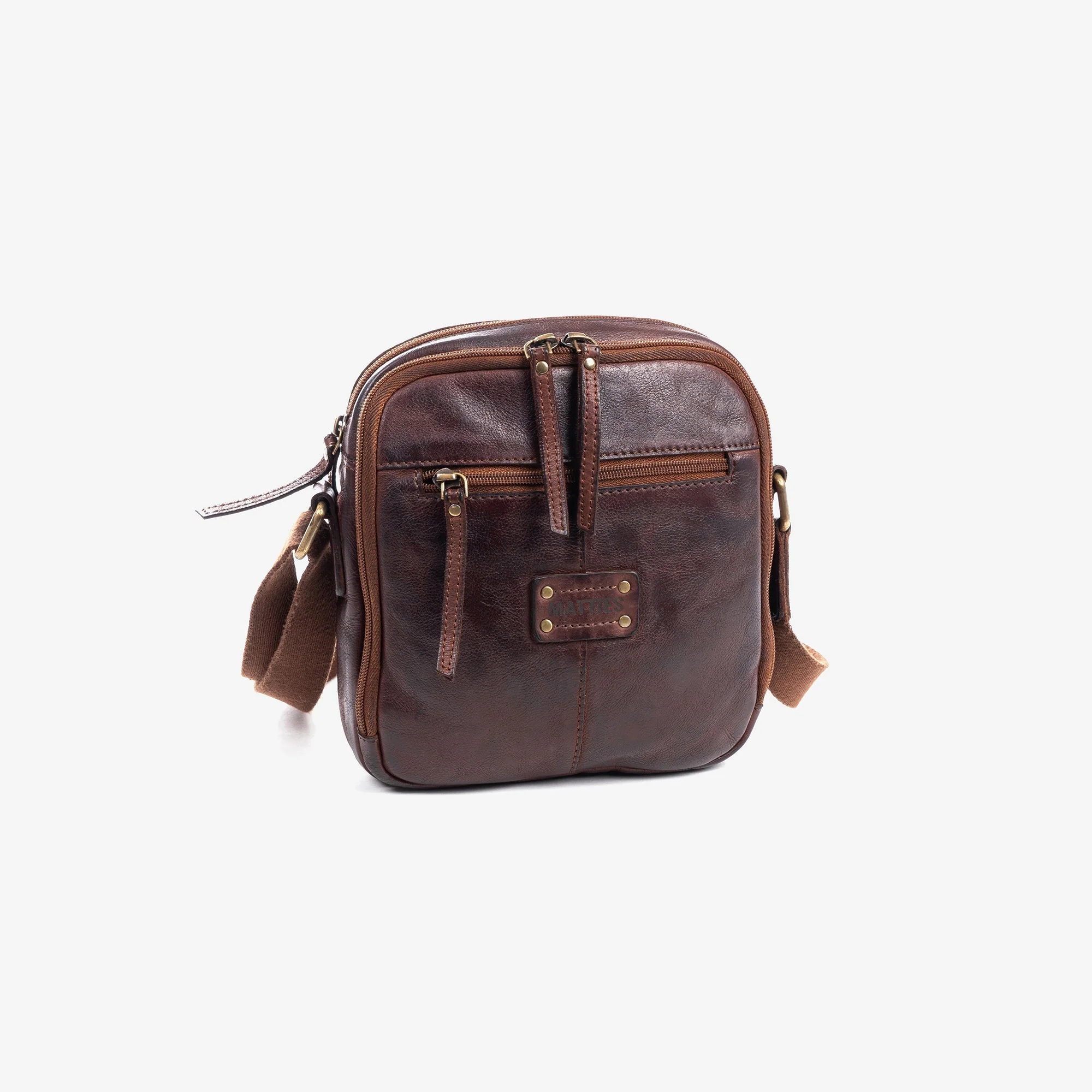 Bolso reportero para hombre, Colección antic leather - Image 4