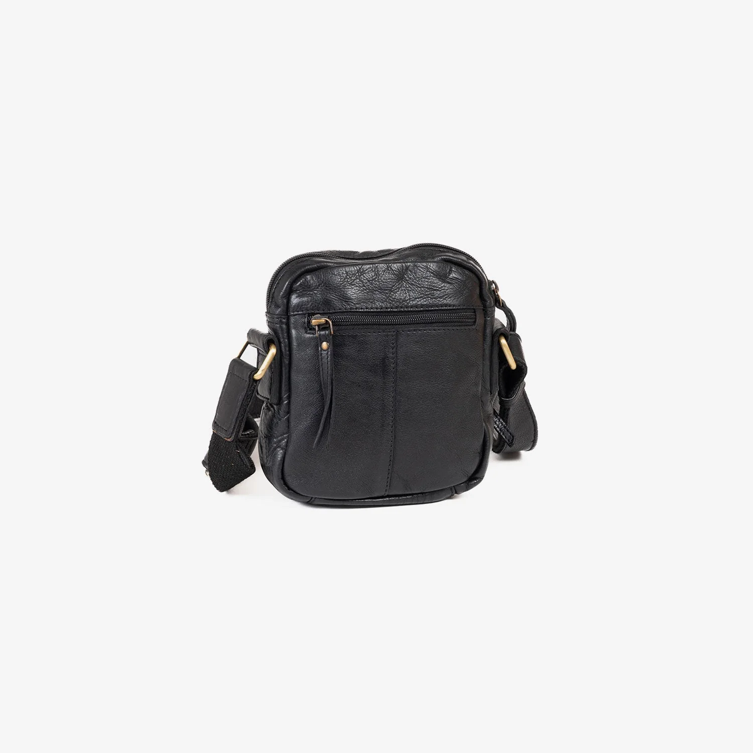 Bolso Bandolera para hombre de piel natural compacta Antic - Image 3