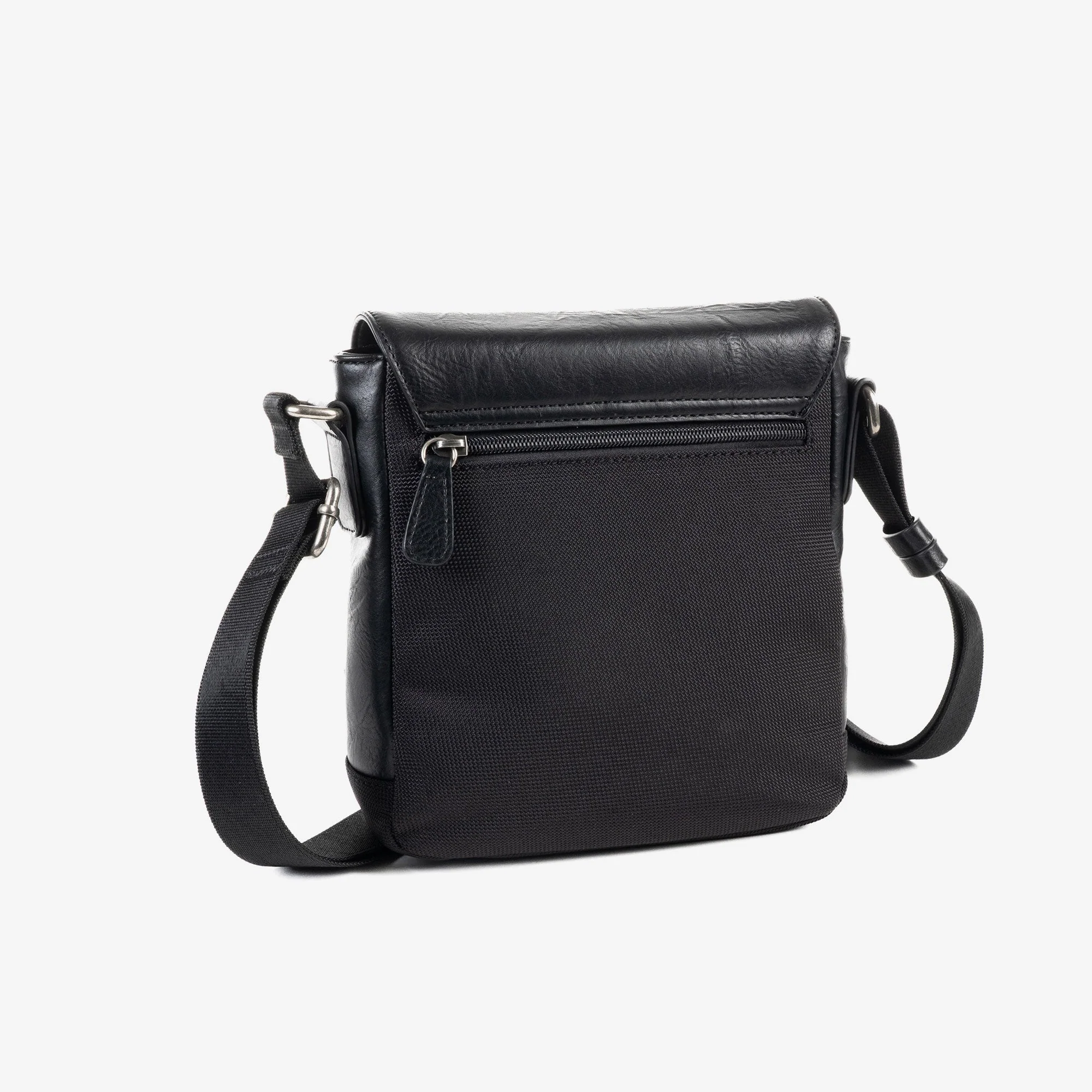 BOLSO BANDOLERA PARA HOMBRE, COLECCIÓN NYLON SPORT. 18.5x21x6.5 cm - Image 3