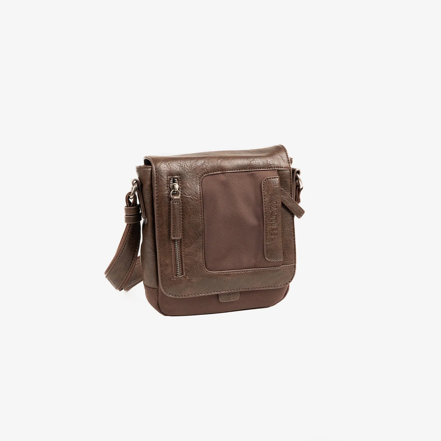 BOLSO BANDOLERA PARA HOMBRE, COLECCIÓN NYLON SPORT. 18.5x21x6.5 cm - Image 4