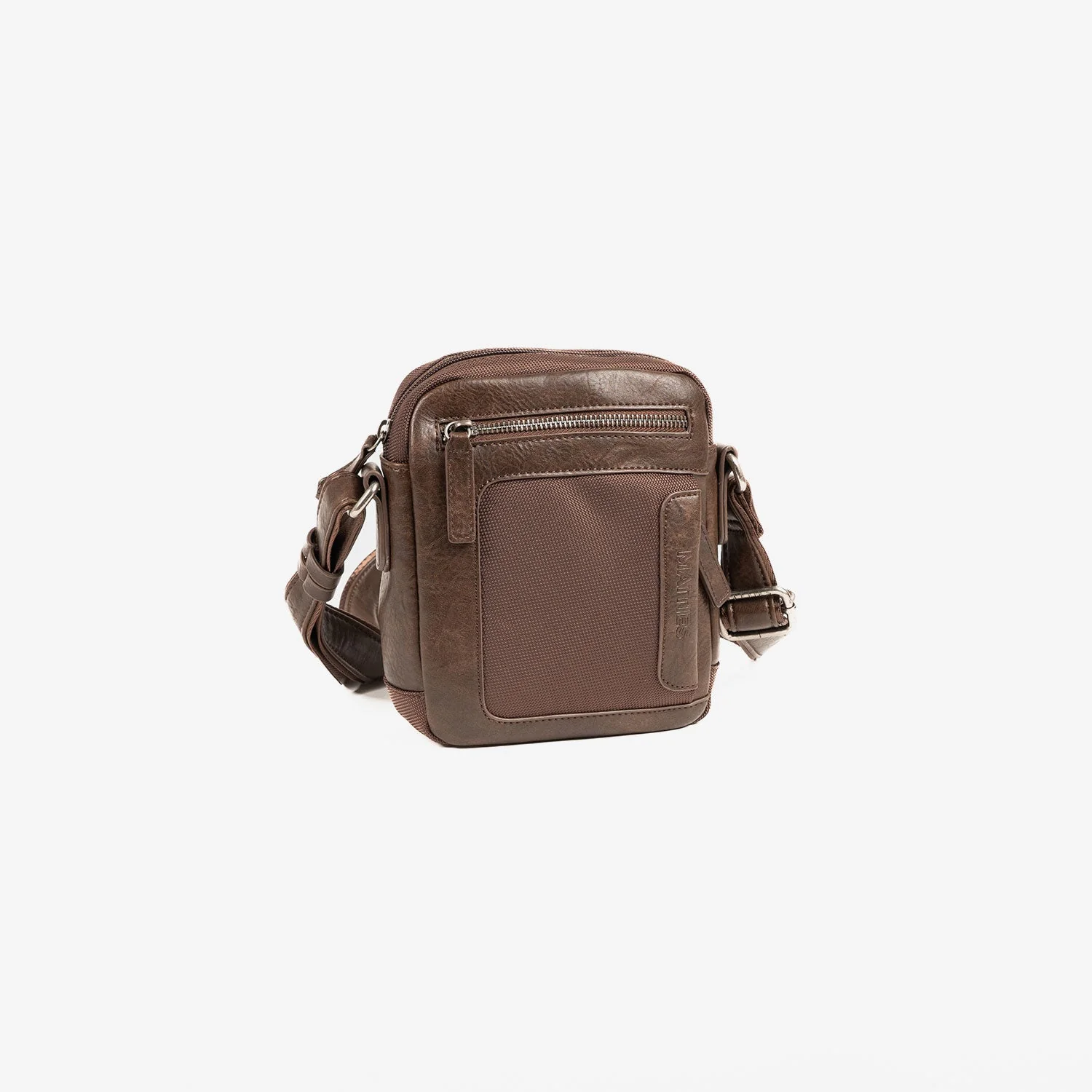 BOLSO BANDOLERA PARA HOMBRE, COLECCIÓN NYLON SPORT. 15.5x18.5x6.5 cm - Image 4